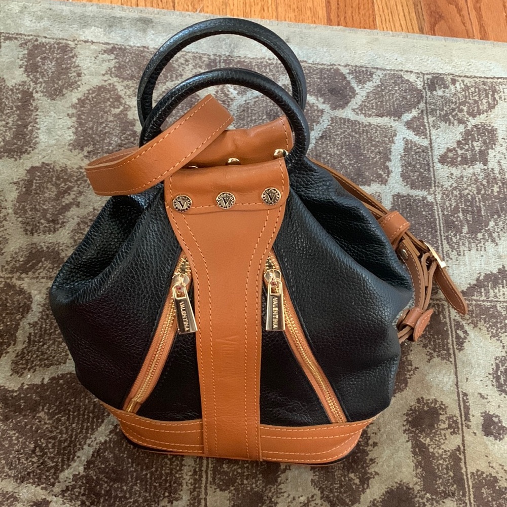 Valentina leather sling backpack bag BEAUTIFUL